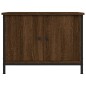 vidaXL TV-Schrank mit Türen Braun Eiche 60x35x45 cm Holzwerkstoff vidaXL TV-Schrank mit Türen Braun Eiche 60x35x45 cm Holzwerkstoff