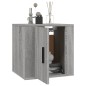 vidaXL TV-Wandschrank Grau Sonoma 40x34,5x40 cm vidaXL TV-Wandschrank Grau Sonoma 40x34,5x40 cm