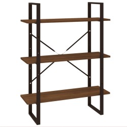 vidaXL Bücherregal Braun Eichen-Optik 80x30x105 cm Holzwerkstoff