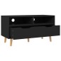 vidaXL TV-Schrank Schwarz 90x40x48,5 cm Holzwerkstoff vidaXL TV-Schrank Schwarz 90x40x48,5 cm Holzwerkstoff