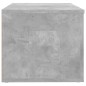vidaXL TV-Schrank Betongrau 80x34x30 cm Holzwerkstoff vidaXL TV-Schrank Betongrau 80x34x30 cm Holzwerkstoff