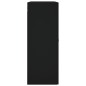 vidaXL Wandschrank Schwarz 69,5x34x90 cm vidaXL Wandschrank Schwarz 69,5x34x90 cm