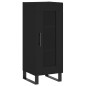 vidaXL Sideboard Schwarz 34,5x34x90 cm Holzwerkstoff vidaXL Sideboard Schwarz 34,5x34x90 cm Holzwerkstoff