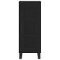 vidaXL Sideboard Schwarz 34,5x34x90 cm Holzwerkstoff vidaXL Sideboard Schwarz 34,5x34x90 cm Holzwerkstoff