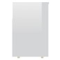 vidaXL Schuhbank Hochglanz-Weiß 105x30x45 cm Holzwerkstoff vidaXL Schuhbank Hochglanz-Weiß 105x30x45 cm Holzwerkstoff