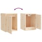 vidaXL Wandschrank 30x30x40 cm Massivholz Kiefer vidaXL Wandschrank 30x30x40 cm Massivholz Kiefer
