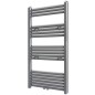 Handtuchheizkörper Warmwasser Gerade Grau 600x1160 mm Handtuchheizkörper Warmwasser Gerade Grau 600x1160 mm