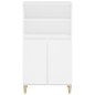 vidaXL Highboard Weiß 60x36x110 cm Holzwerkstoff vidaXL Highboard Weiß 60x36x110 cm Holzwerkstoff