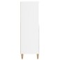 vidaXL Highboard Weiß 60x36x110 cm Holzwerkstoff vidaXL Highboard Weiß 60x36x110 cm Holzwerkstoff