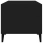 vidaXL Couchtisch Schwarz 90x49x45 cm Holzwerkstoff vidaXL Couchtisch Schwarz 90x49x45 cm Holzwerkstoff