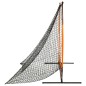 vidaXL Multisport-Übungsnetz Baseball Schwarz 174x76x158,5 cm vidaXL Multisport-Übungsnetz Baseball Schwarz 174x76x158,5 cm