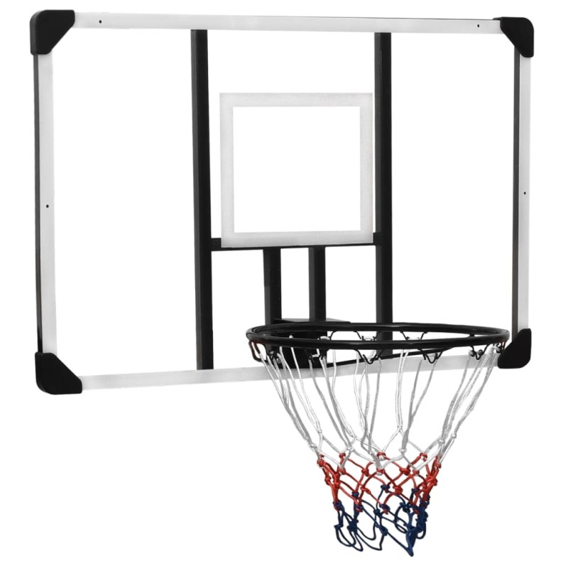 vidaXL Basketballkorb Transparent 106x69x3 cm Polycarbonat vidaXL Basketballkorb Transparent 106x69x3 cm Polycarbonat
