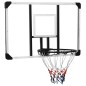 vidaXL Basketballkorb Transparent 106x69x3 cm Polycarbonat vidaXL Basketballkorb Transparent 106x69x3 cm Polycarbonat