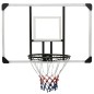 vidaXL Basketballkorb Transparent 106x69x3 cm Polycarbonat vidaXL Basketballkorb Transparent 106x69x3 cm Polycarbonat