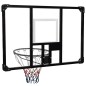 vidaXL Basketballkorb Transparent 106x69x3 cm Polycarbonat vidaXL Basketballkorb Transparent 106x69x3 cm Polycarbonat