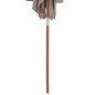 vidaXL Sonnenschirm mit Holzmast 150 x 200 cm Taupe vidaXL Sonnenschirm mit Holzmast 150 x 200 cm Taupe