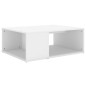 vidaXL Couchtisch Weiß 90x67x33 cm Holzwerkstoff vidaXL Couchtisch Weiß 90x67x33 cm Holzwerkstoff