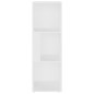 vidaXL Eckregal Weiß 33x33x100 cm Holzwerkstoff vidaXL Eckregal Weiß 33x33x100 cm Holzwerkstoff