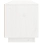 vidaXL TV-Schrank Weiß 100x34x40 cm Massivholz Kiefer vidaXL TV-Schrank Weiß 100x34x40 cm Massivholz Kiefer