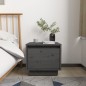 vidaXL Nachttische 2 Stk. Grau 35x34x32 cm Massivholz Kiefer vidaXL Nachttische 2 Stk. Grau 35x34x32 cm Massivholz Kiefer