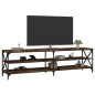 vidaXL TV-Schrank Räuchereiche 180x40x50 cm Holzwerkstoff vidaXL TV-Schrank Räuchereiche 180x40x50 cm Holzwerkstoff