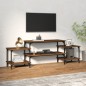 vidaXL TV-Schrank Braun Eichen-Optik 157x35x52 cm Holzwerkstoff vidaXL TV-Schrank Braun Eichen-Optik 157x35x52 cm Holzwerkstoff