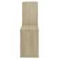 vidaXL Wandregal Sonoma-Eiche 100x18x53 cm Holzwerkstoff vidaXL Wandregal Sonoma-Eiche 100x18x53 cm Holzwerkstoff