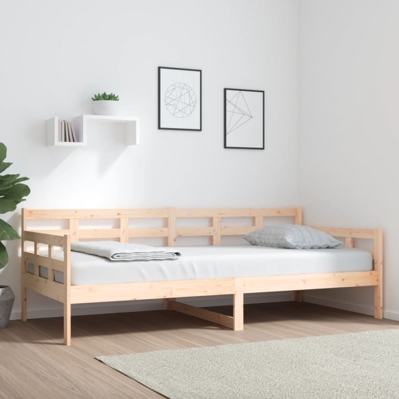 vidaXL Tagesbett Massivholz Kiefer 90x200 cm vidaXL Tagesbett Massivholz Kiefer 90x200 cm