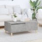 vidaXL Couchtisch Betongrau 90x50x36,5 cm Holzwerkstoff vidaXL Couchtisch Betongrau 90x50x36,5 cm Holzwerkstoff