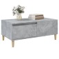 vidaXL Couchtisch Betongrau 90x50x36,5 cm Holzwerkstoff vidaXL Couchtisch Betongrau 90x50x36,5 cm Holzwerkstoff