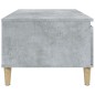 vidaXL Couchtisch Betongrau 90x50x36,5 cm Holzwerkstoff vidaXL Couchtisch Betongrau 90x50x36,5 cm Holzwerkstoff