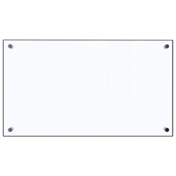 vidaXL Küchenrückwand Transparent 70×40 cm Hartglas
