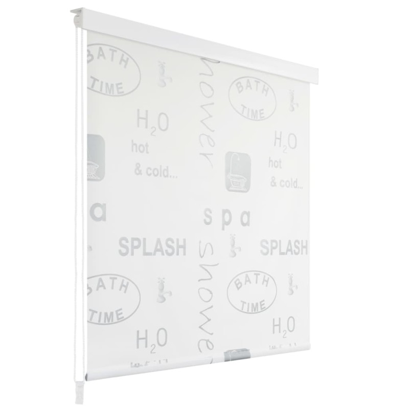 vidaXL Duschrollo 80x240 cm Splash-Design vidaXL Duschrollo 80x240 cm Splash-Design