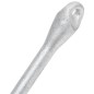 vidaXL Klappanker Silbern 8 kg Temperguss vidaXL Klappanker Silbern 8 kg Temperguss