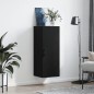 vidaXL Wandschrank Schwarz 34,5x34x90 cm vidaXL Wandschrank Schwarz 34,5x34x90 cm