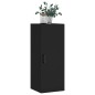 vidaXL Wandschrank Schwarz 34,5x34x90 cm vidaXL Wandschrank Schwarz 34,5x34x90 cm