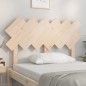 vidaXL Bett-Kopfteil 122,5x3x80,5 cm Massivholz Kiefer