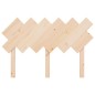 vidaXL Bett-Kopfteil 122,5x3x80,5 cm Massivholz Kiefer
