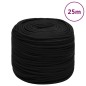 vidaXL Arbeitsseil Schwarz 10 mm 25 m Polyester vidaXL Arbeitsseil Schwarz 10 mm 25 m Polyester