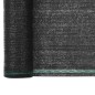vidaXL Tennisblende HDPE 1,4x25 m Schwarz vidaXL Tennisblende HDPE 1,4x25 m Schwarz