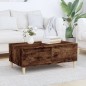 vidaXL Couchtisch Räuchereiche 90x50x36,5 cm Holzwerkstoff vidaXL Couchtisch Räuchereiche 90x50x36,5 cm Holzwerkstoff
