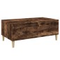 vidaXL Couchtisch Räuchereiche 90x50x36,5 cm Holzwerkstoff vidaXL Couchtisch Räuchereiche 90x50x36,5 cm Holzwerkstoff