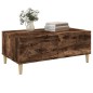 vidaXL Couchtisch Räuchereiche 90x50x36,5 cm Holzwerkstoff vidaXL Couchtisch Räuchereiche 90x50x36,5 cm Holzwerkstoff