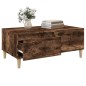 vidaXL Couchtisch Räuchereiche 90x50x36,5 cm Holzwerkstoff vidaXL Couchtisch Räuchereiche 90x50x36,5 cm Holzwerkstoff