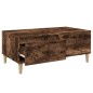 vidaXL Couchtisch Räuchereiche 90x50x36,5 cm Holzwerkstoff vidaXL Couchtisch Räuchereiche 90x50x36,5 cm Holzwerkstoff