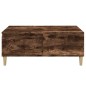 vidaXL Couchtisch Räuchereiche 90x50x36,5 cm Holzwerkstoff vidaXL Couchtisch Räuchereiche 90x50x36,5 cm Holzwerkstoff