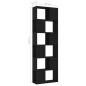 vidaXL Bücherregal Raumteiler Schwarz 60x24x186 cm Holzwerkstoff vidaXL Bücherregal Raumteiler Schwarz 60x24x186 cm Holzwerkstoff