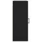 vidaXL Wandschrank Schwarz 34,5x34x90 cm vidaXL Wandschrank Schwarz 34,5x34x90 cm