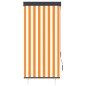 vidaXL Außenrollo 80 x 250 cm Weiß und Orange vidaXL Außenrollo 80 x 250 cm Weiß und Orange
