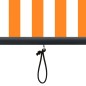vidaXL Außenrollo 80 x 250 cm Weiß und Orange vidaXL Außenrollo 80 x 250 cm Weiß und Orange